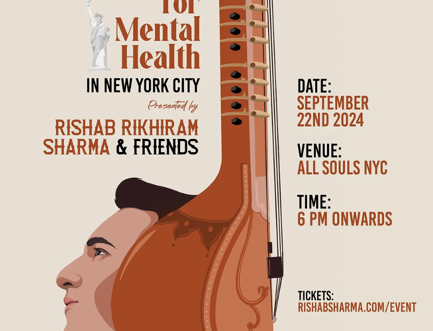Sitar for Mental Health Concert with Rishab Rikhiram Sharma & Friends