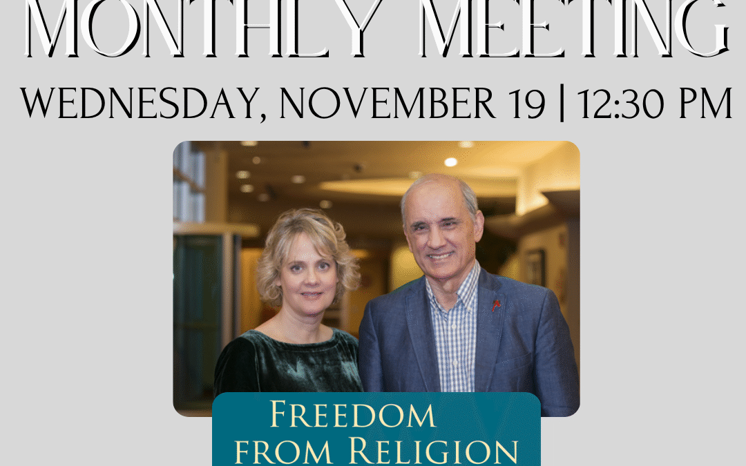 Women’s Alliance November Meeting: The Freedom from Religion Foundation