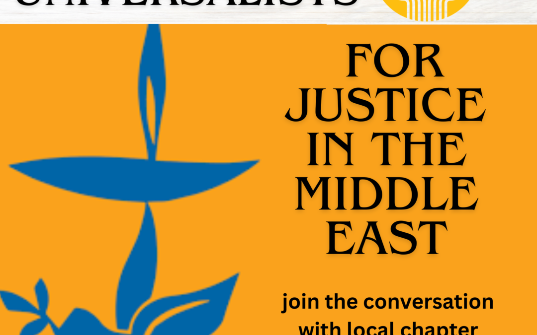 Adult Religious Education: Tent of Nations and Apartheid-Free Communities | Hosted by Unitarian Universalists for Justice in the Middle East